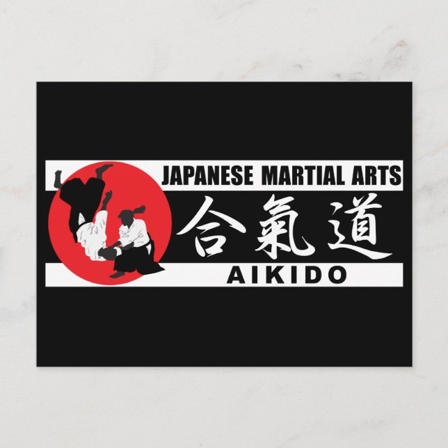 Aikido 2 vykort (Framsida)