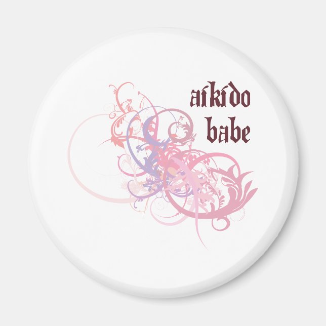 Aikido Babe Magnet (Framsidan)