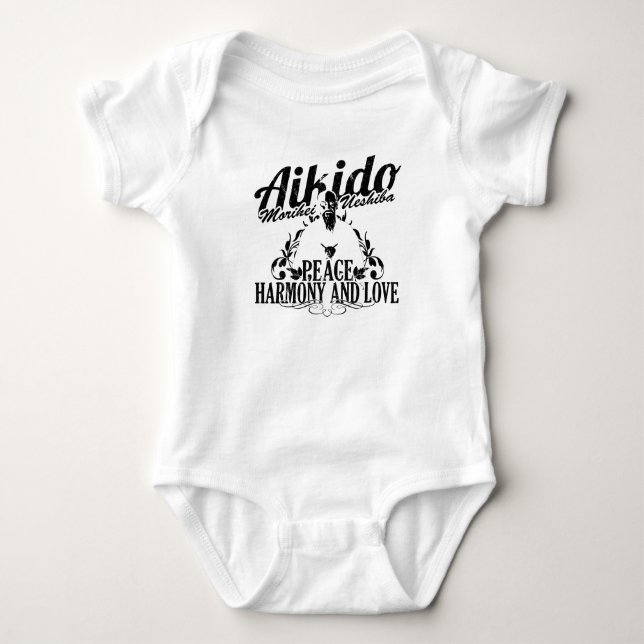 Aikido Baby Body Tee Shirt (Framsida)