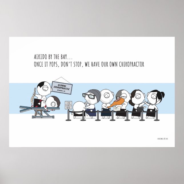 Aikido Chiropractor Poster (Framsidan)