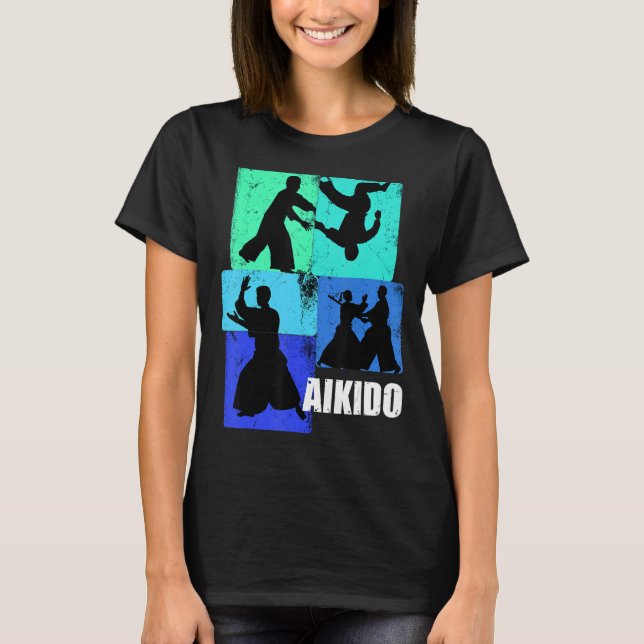 Aikido Clothing for Aikidoka Gear Aikido 1 T Shirt (Framsida)
