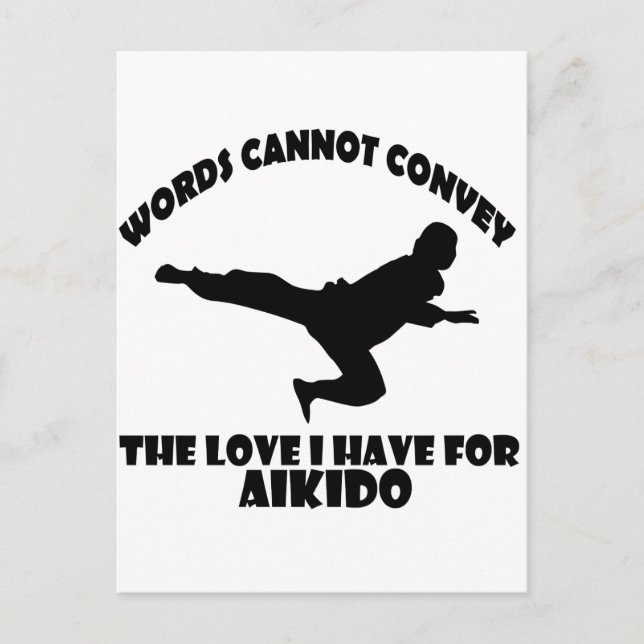 Aikido-design Vykort (Framsida)