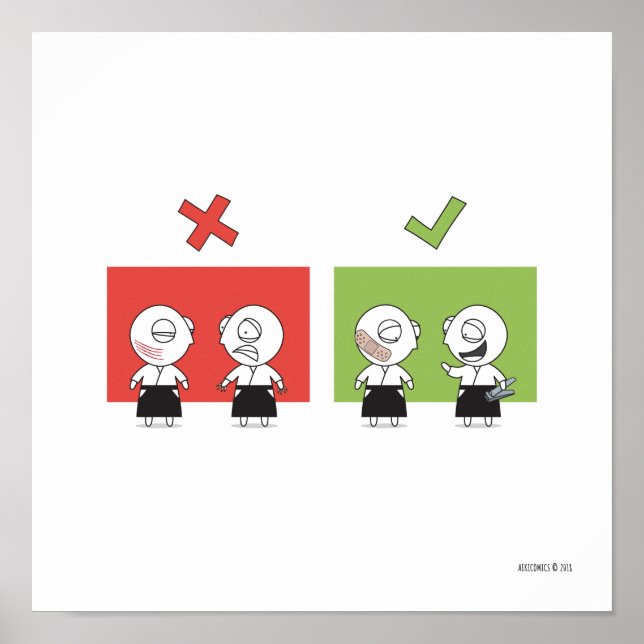 Aikido - Dojo Rule #2 Poster (Framsidan)