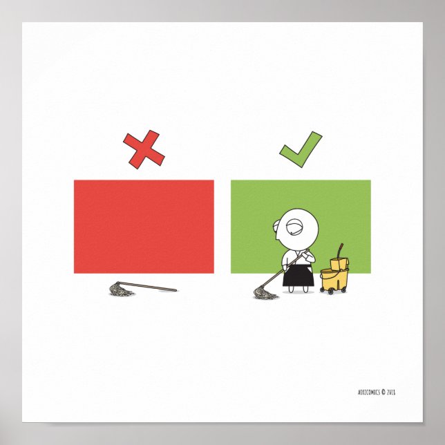 Aikido - Dojo Rule #6 Poster (Framsidan)