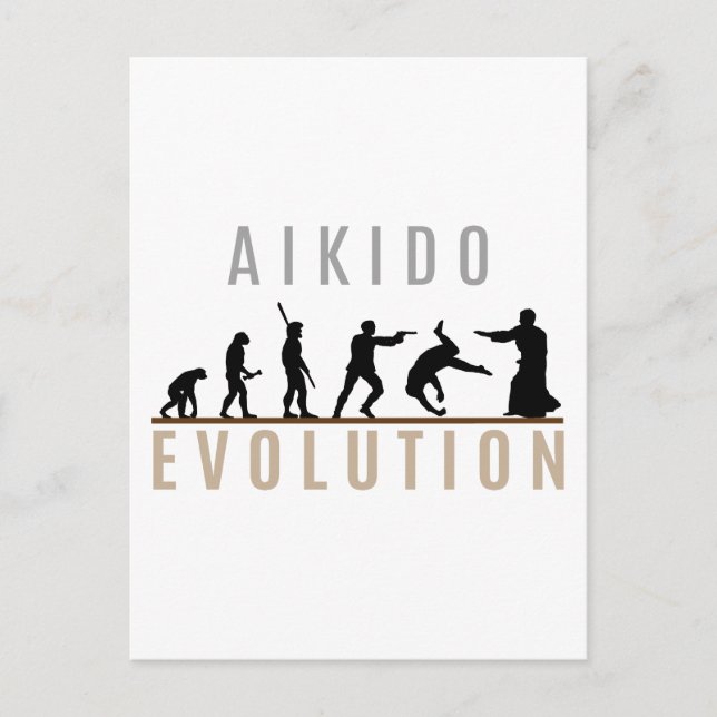 Aikido Evolution Vykort (Framsida)