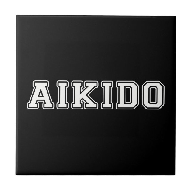 Aikido Kakelplatta (Framsidan)