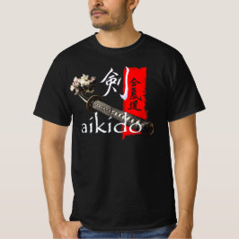 Aikido Katana - Samurai Sword T-Shirt