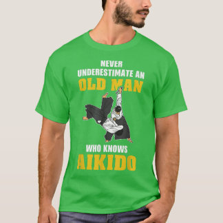 Aikido Martial Art Japan Aikidoka Martial Artist 5 T Shirt