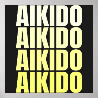 AIKIDO | Martialkonst Poster