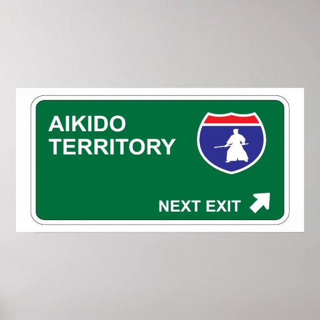 Aikido Next Exit Poster (Framsidan)