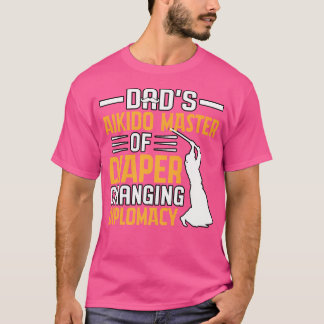 Aikido Pappa, mästare i diplomati för att ändra di T Shirt