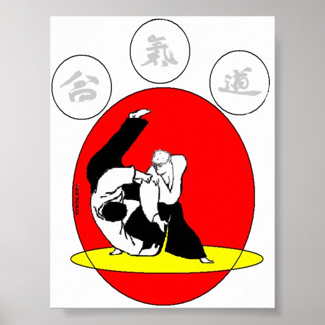 aikido poster (Framsidan)