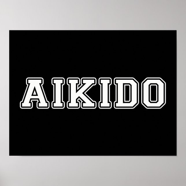 Aikido Poster (Framsidan)