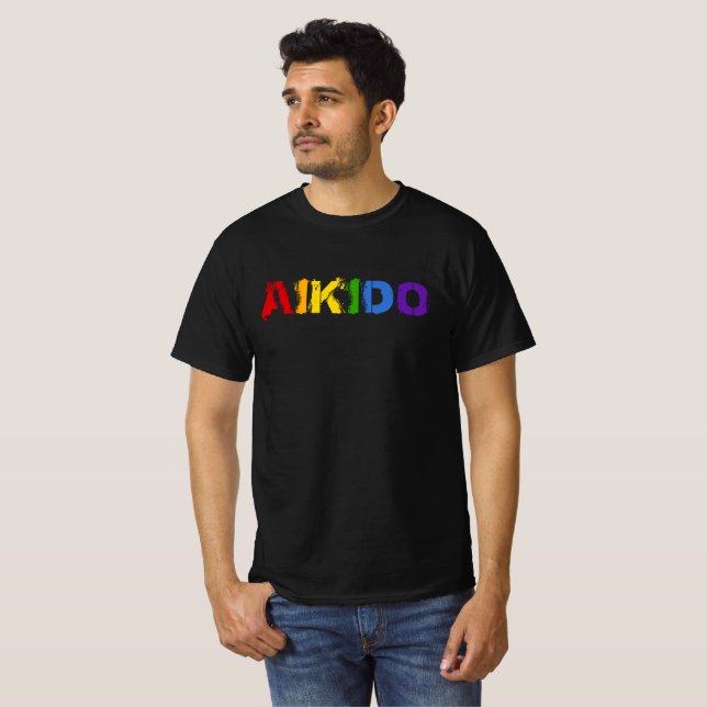 AIKIDO-PRIDE T SHIRT (Hel framsida)