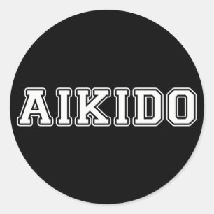 Aikido Runt Klistermärke