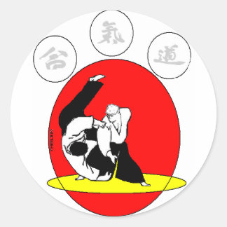 AIKIDO RUNT KLISTERMÄRKE