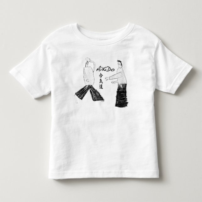 Aikido - Shomen-uchi Tee Shirt (Framsida)