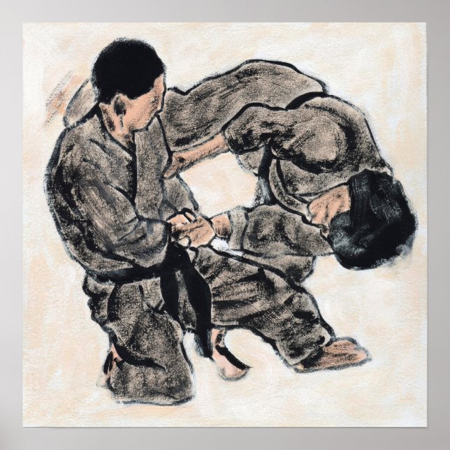Aikido Sketch 28 Poster (Framsidan)