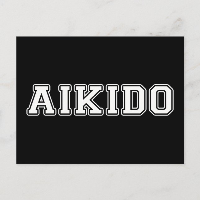 Aikido Vykort (Framsida)