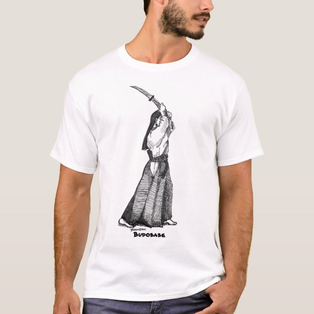 AikidoBudobabe skjorta T-shirt (Framsida)