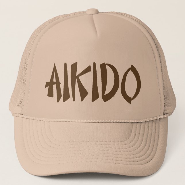 Aikidohatt Truckerkeps (Framsida)