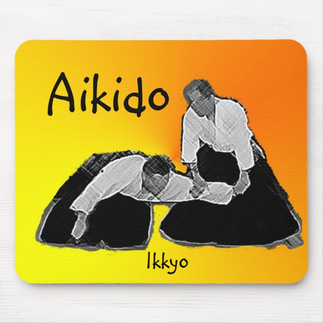 Aikidomousepad Musmatta (Framsidan)