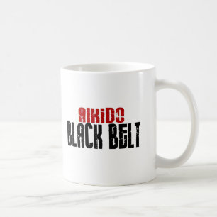 Aikidosvartbälte Kaffemugg