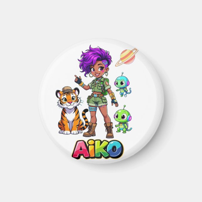 AiKo Beats™ AiKo & Friends Adventure Magnet (Framsidan)