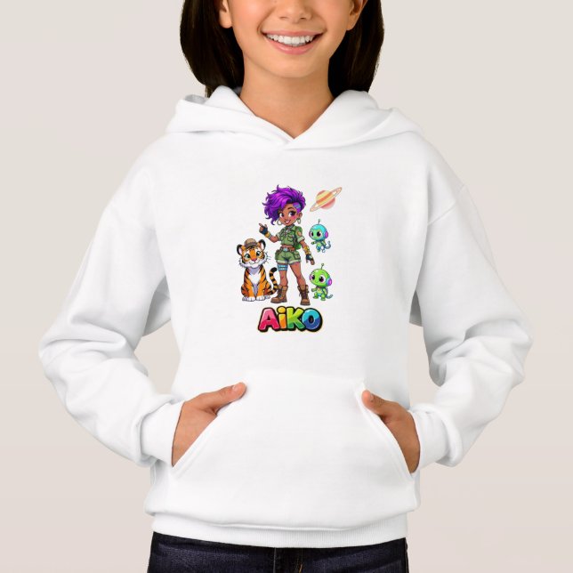 AiKo Beats™ AiKo & Friends Äventyr T Shirt (Framsida)