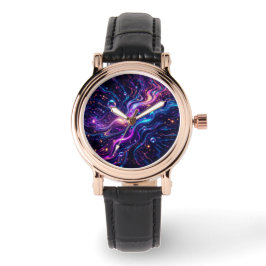 AiKo Beats™ Pulse Index – Noir Signal Armbandsur