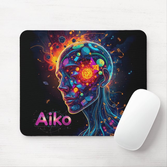 AiKo Grunge Grafik #4 Musmatta (Med mus)