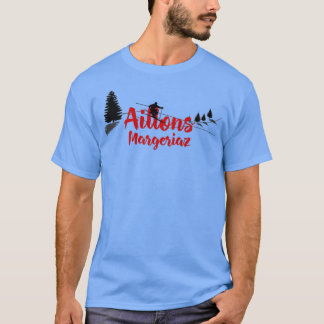 Aillons Margeriaz Ski Long T Shirt