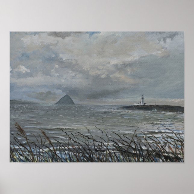 Ailsa Craig från Arran 2007 Poster (Framsidan)