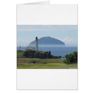 Ailsa Craig, Turnberry Lighthouse Hälsningskort