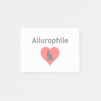 Ailurophile Post-it Block