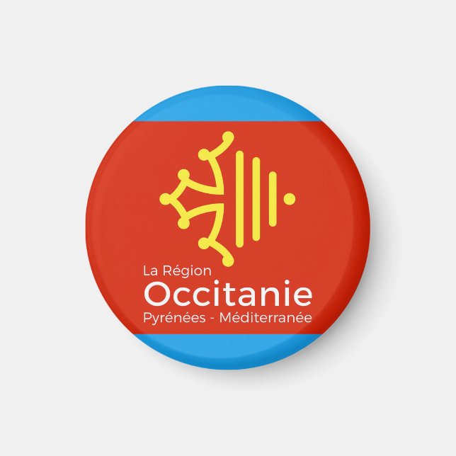 aimant "Occitanie" Magnet (Framsidan)