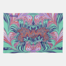 AINSLEY ~ Blue Grönt Red Lila ~ 3D ~