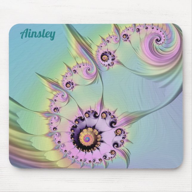 ~ AINSLEY ~ Personalised 3D Pastel Design ~ Mouse  Musmatta (Framsidan)