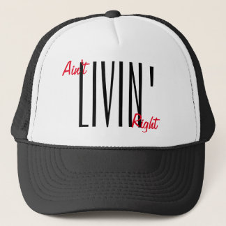 Ain't livin' right snapback by WeedGang Truckerkeps