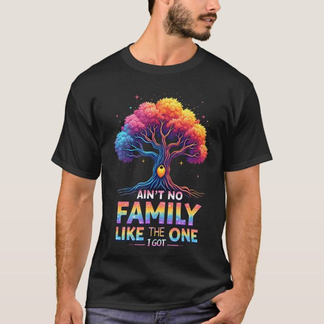 Ain'T No Family Like The One I Got Family Reunion  T Shirt (Framsida)