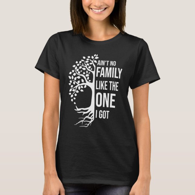 Ain't No Family Like The One I Got  Family Reunion T Shirt (Framsida)