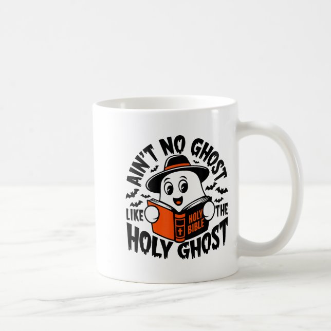 Ain't No Ghost Like The Holy Ghost Christian Hallo Kaffemugg (Höger)