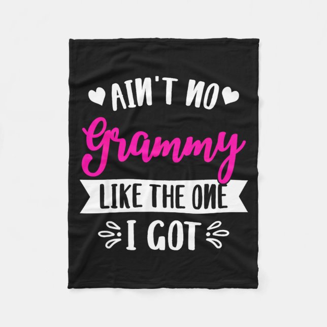 Ain't No Grammy Like The One I Got Family Reunion  Fleecefilt (Framsidan)