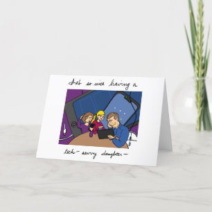 Aintwrights - Talated Dotter Card Kort