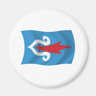 Ainu-folkets flaggmagnet magnet