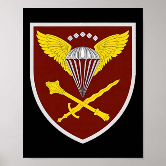 Air Ault Forces Command (ukraine) V2 Ukrainian Mil Poster (Framsidan)
