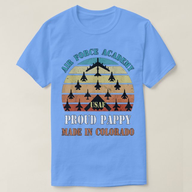 Air Force Academy Daddy And Daughter Proud USAF Pa T Shirt (Design framsida)