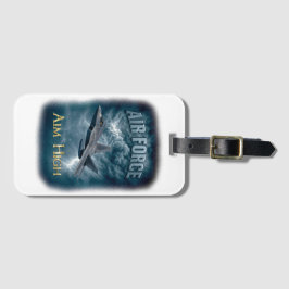 Air Force Aim High Bagagebricka