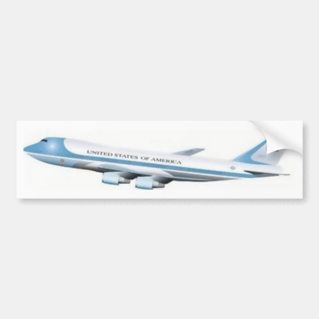 Air Force One Bildekal (Framsidan)