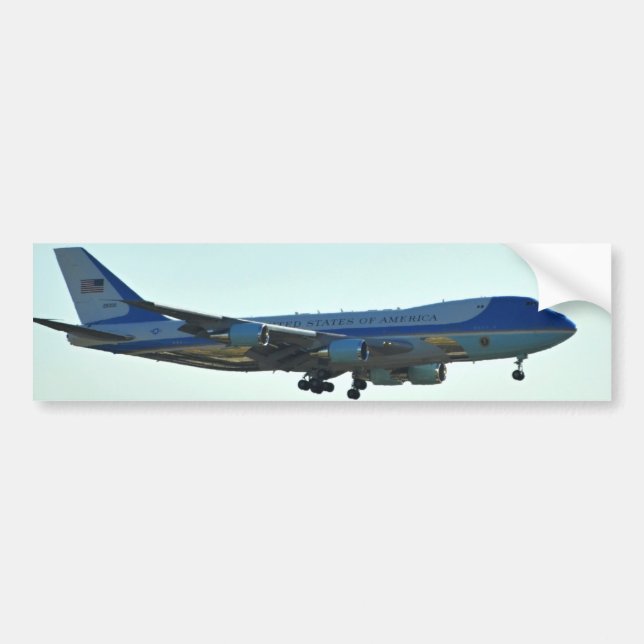 Air Force One bildekal (Framsidan)